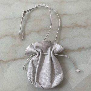 Gino snakeskin satchel